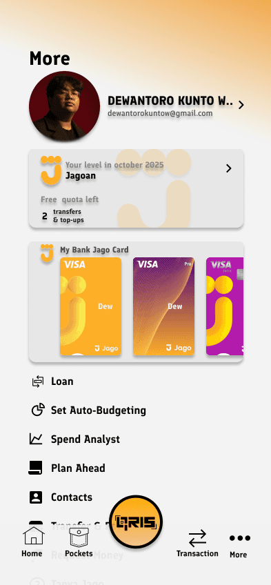 Bank Jago App Redesign Concept - Preview