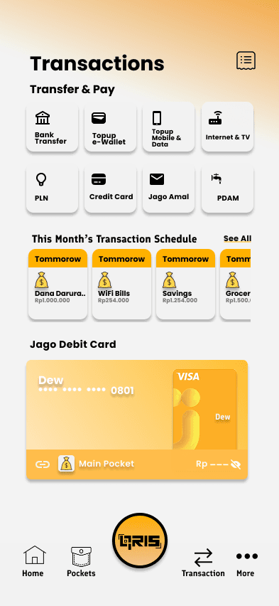 Bank Jago App Redesign Concept - Preview
