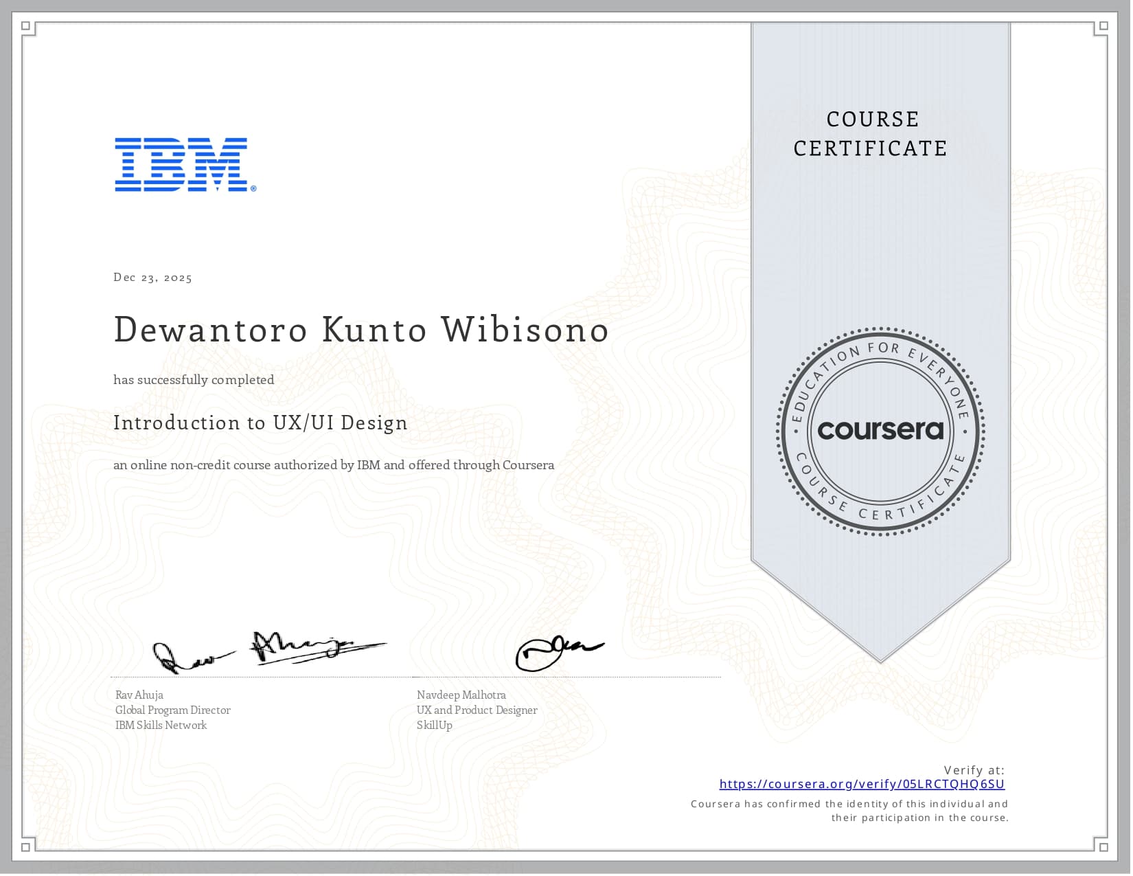 Introduction to UX/UI Design